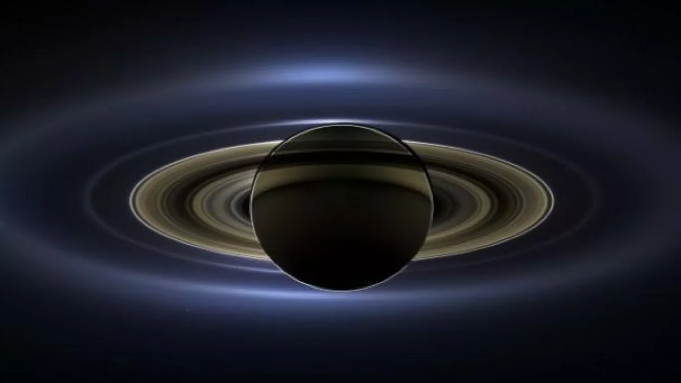 Saturn's eclipse